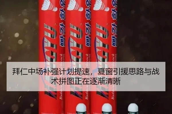 拜仁中场补强计划提速，夏窗引援思路与战术拼图正在逐渐清晰